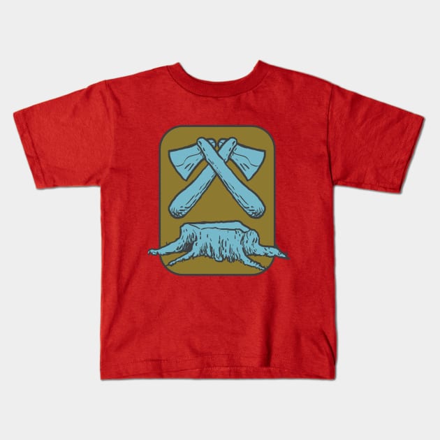 Lumberjack Kids T-Shirt by Marthin